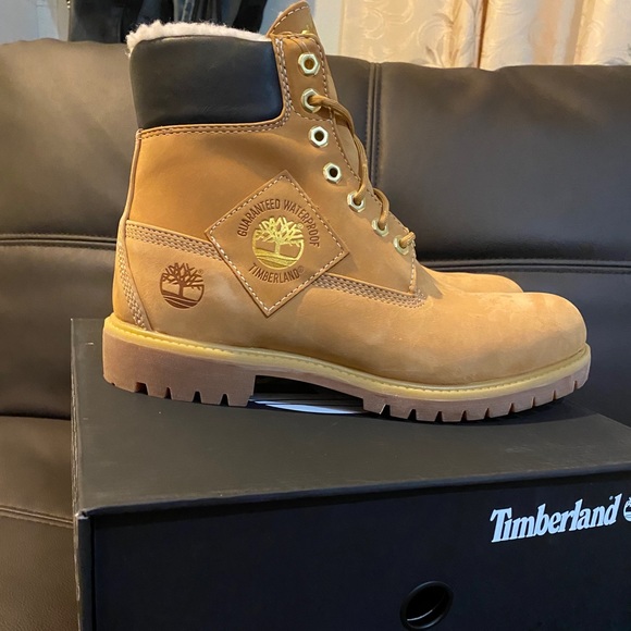 Timberland Premium 6” Warm Lined Boot Wheat - Picture 1 of 5